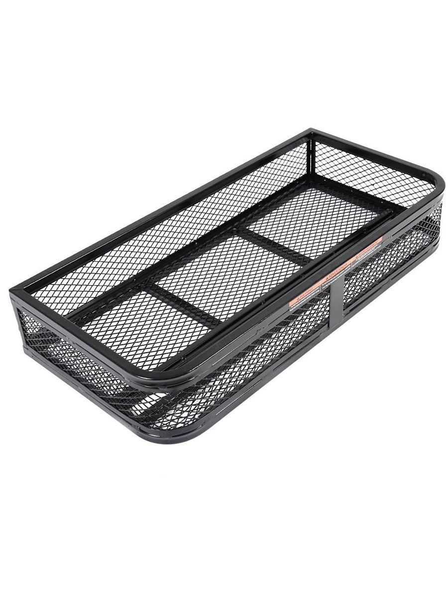 Carriers & Totes Universal ATV Front Cargo Basket Rack Luggage Carrier