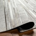 thumbnail image 5 of Hauteloom Fico Living Room, Bedroom Area Rug - Gray, Ivory, Brown - 8' x 10', 5 of 6