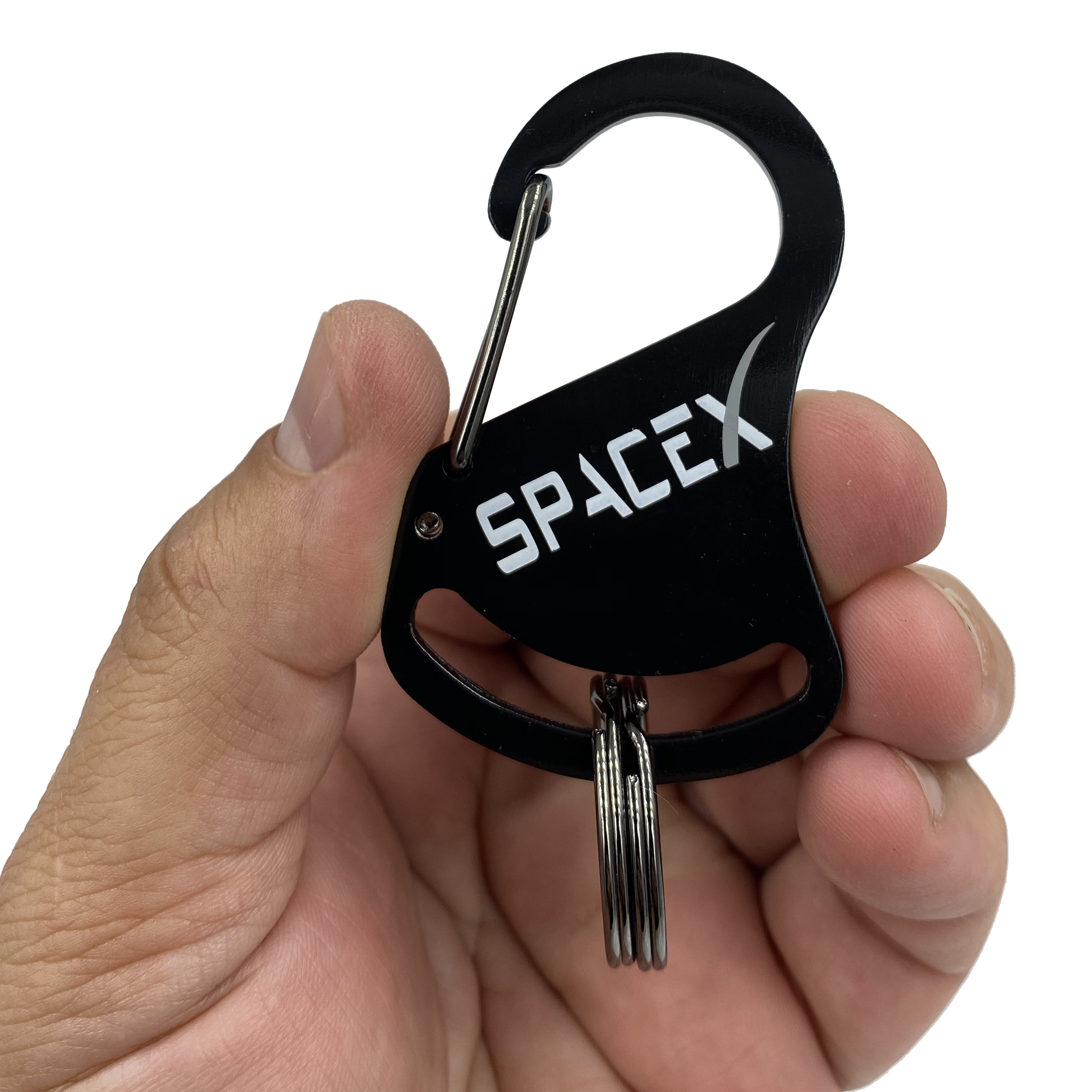 1st Responder Nation Dl8 10 Spacex Carabiner Keychains With 2 Key Rings Great Gift For Tesla Owners Walmart Com Walmart Com