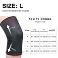 thumbnail image 2 of A pair of nylon sports knee pads autumn and winter badminton running fitness knee pads - L, 2 of 5