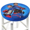 thumbnail image 3 of Cojines para taburete de bar Henry Danger, fundas para taburete de bar redondas súper transpirables, cojín de asiento redondo con elástico, 12, 13, 14 pulgadas, 3 of 5