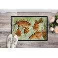 thumbnail image 2 of Carolines Treasures 8983JMAT Poissons Rouges Nage Tapis Intérieur Ou Extérieur- 24 x 36 Po., 2 of 4