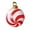 Red, variant on Christmas Inflatable Ball Ornaments 24in Outdoor Red White Blow up Balls Decorations for Garden Livingroom Wedding Party Decor