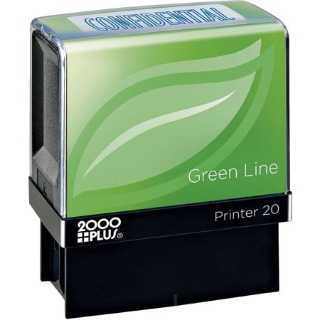 2000 PLUS Green Line Self-inking Stamp