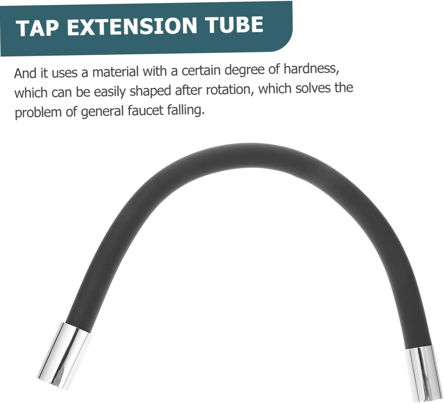 Rotating Faucet 1pc Faucet Extension Tube Tap Extension Device Anti-splash Faucet Sprayer Kitchen Faucet Extender Mop Pool Extend Black Copper To Rotate Extender for Tap