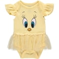 thumbnail image 1 of Tweety Bird Looney Tunes Snapsuit with Faux Skirt-6-9 Months, 1 of 1
