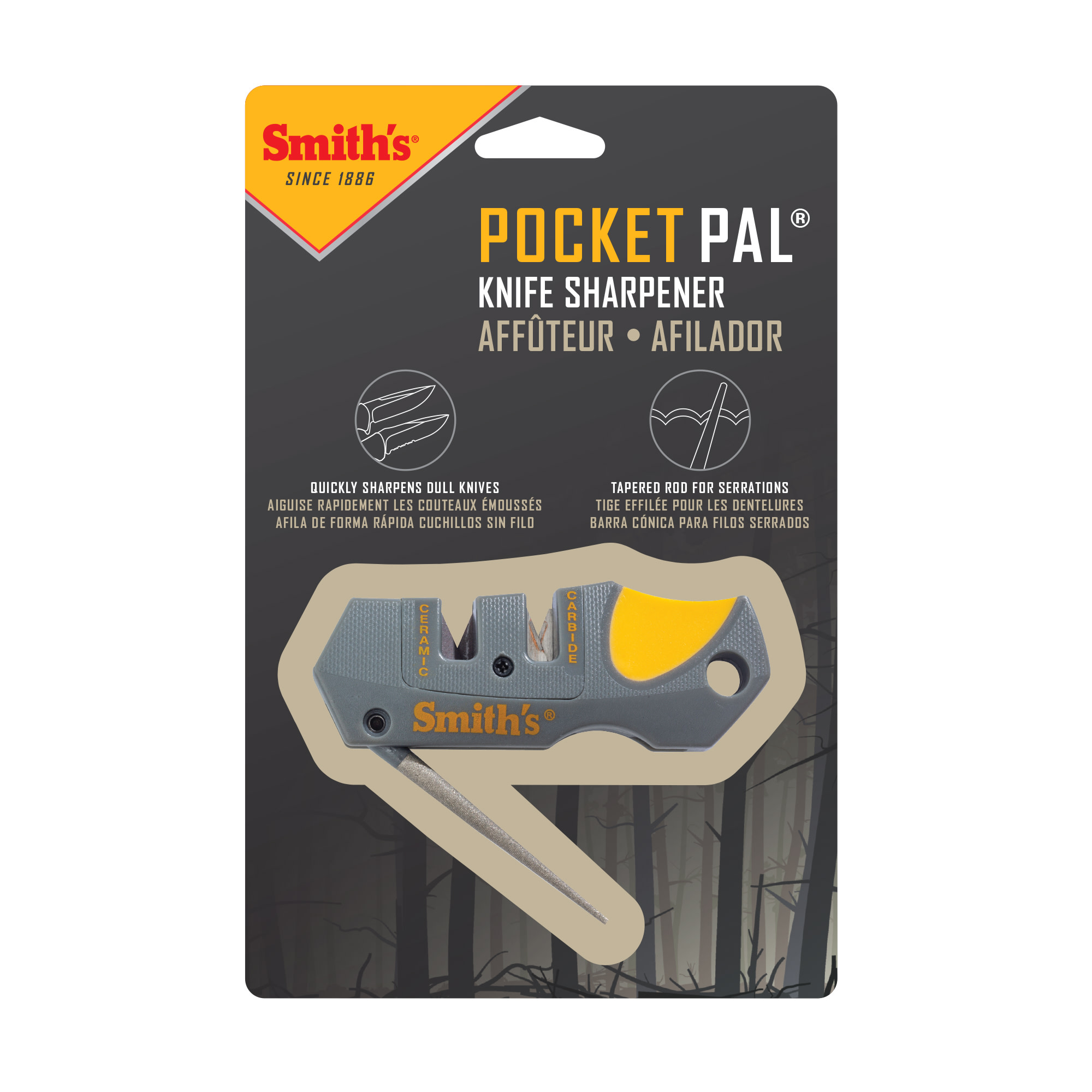 Smith's Pocket Pal Knife Sharpener 50918