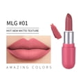 thumbnail image 3 of Ganfancp Capsule Lipstick 5Pcs Set Barra de Labios Mate Aterciopelada Que No Destiñe Rebajas Flash Deals 5 Barras de Labios, 3 of 7