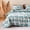 Patchwork Teal, variant on Sonive Twin/Twin XL Boho Seashell Jacquard Air-Layer Quilt Set, Lightweight All Season Bedspread with 1 Pillow Sham, Gray