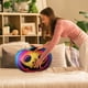 thumbnail image 4 of Cojín decorativo de Halloween | Cojín con forma de calabaza para sofá y decoración del hogar | Funda de almohada de algodón de 38 x 28 cm con cierre de cremallera, 4 of 4