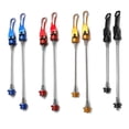 thumbnail image 2 of Bike Hub Quick Release Lever Aluminum Alloy Wheel Quick Release Axle Skewer Black, 2 of 7