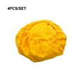 thumbnail image 3 of kurtrusly Elastic Chair Cover Set Made With Thickened Elastic Cloth For Durability And Dustproofing Chair Seat Cover yellow 1Set, 3 of 6