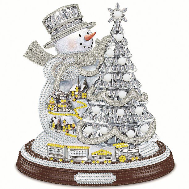 Taladro Navidad 5D DIY Pintura Diamante Forma Especial Parcial (K107)