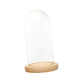 thumbnail image 1 of Cúpula de cristal Macarena Cloche de cúpula transparente 12cmx25cmx14cm, 1 of 8