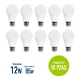 thumbnail image 2 of Foco LED ECO ICON Consume 12W Alumbra 85W Luz Fría 15,000 hrs de uso ICON Pack 10 pzas., 2 of 6