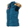 thumbnail image 6 of Canada Weather Gear Women's Puffer Vest with Faux Fur Trim Hood, 6 of 11