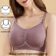 thumbnail image 3 of Sujetador de lactancia de bombeo para mujer, sostén de maternidad para lactancia materna, ropa interior especial para el pecho, ropa de embarazo, se puede usar todo el día, 3 of 5