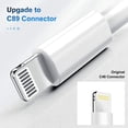 thumbnail image 4 of Cable Cargador TUMABER Certificado Apple MFi 1.8m para iPhone, 4 of 7