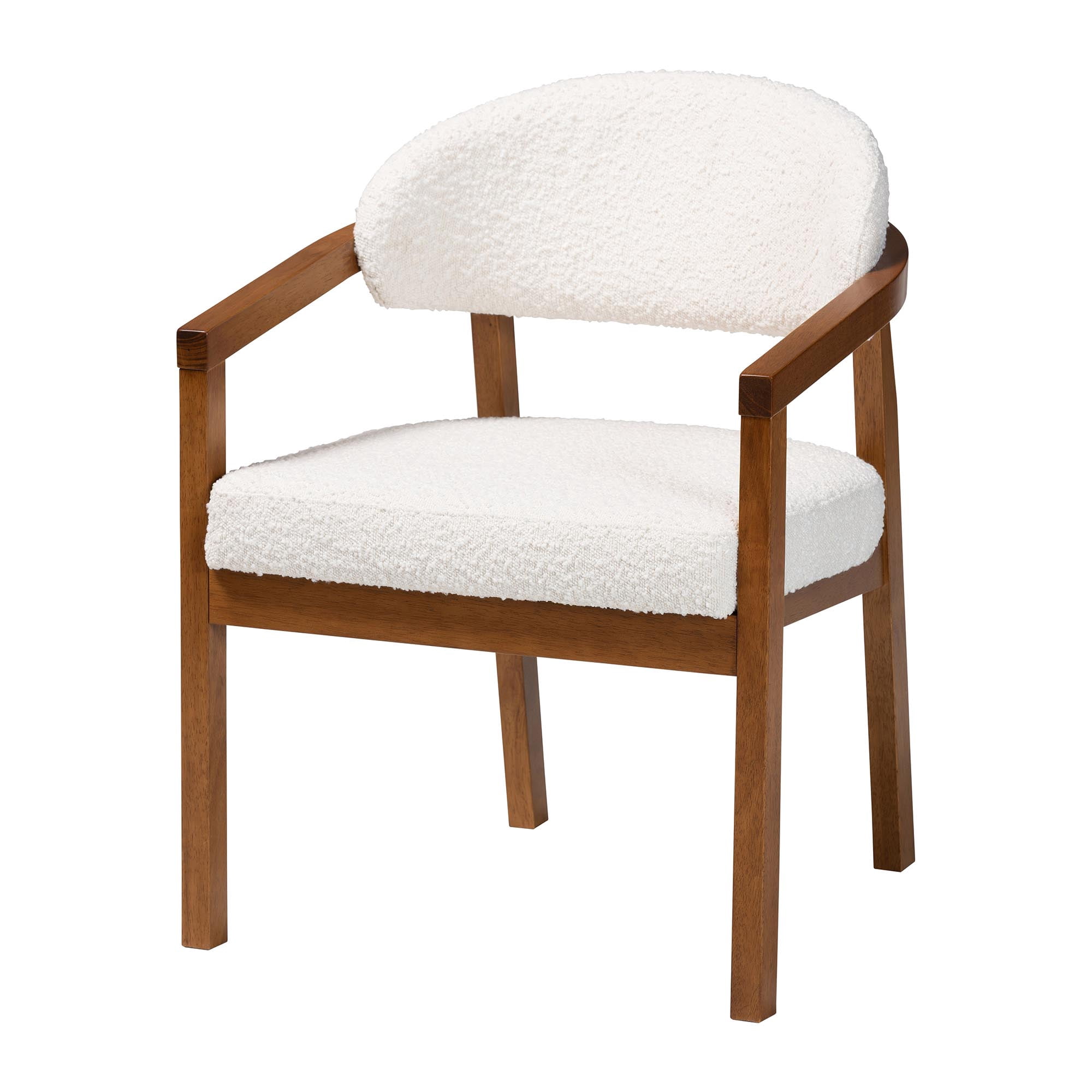 Baxton Studio Biana Modern Dining Chair, 19"H, Cream