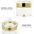 thumbnail image 4 of EIGTHTAIL Candy Jar Tea Apothecary Bottles Jars with Lids Food Containers Mason Golden, 4 of 6