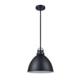 thumbnail image 2 of Somerville 12'' Wide 1-Light Pendant - Matte Black, 2 of 2