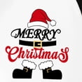 thumbnail image 3 of Tops navideños a juego para toda la familia, mangas largas, feliz Navidad, diseño de Papá Noel, vacaciones, 3 of 5