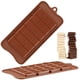 thumbnail image 2 of Paquete de 4 barras energéticas antiadherentes y moldes de proteínas aptos para alimentos con sabor a chocolate, 2 of 7