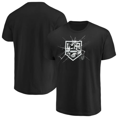 - Men's Majestic Black Los Angeles Kings Poke Check T-Shirt