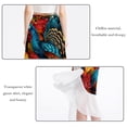 thumbnail image 2 of Thanksgiving Stunning Chiffon Beach Dress with Polyester Straps - for the Beach!, 2 of 6