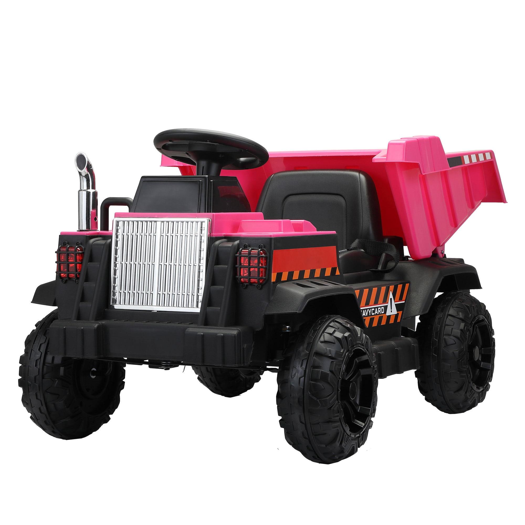 Ride On Truck, Battery Powered Electric Ride On Car w/ 2.4 GHZ Parental Remote Control