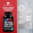 thumbnail image 4 of Extra Strength Nitric Oxide Booster - 3X Strength L-Arginine AKG & Citrulline Malate - Men & Women Premium Pre Workout Nitric Booster - Natural Energy & Muscle Support, Bottled in USA - 120 Capsules, 4 of 9