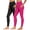Hot Pink#2, variant on LEBONYARD Women's High-Rise Ankle Knit Leggings,Trousers for Women Clearance,2PCS Women Workout Out Pocket Leggings Fitness Sports Running Yoga Athletic Pants Dark Gray S