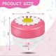 thumbnail image 2 of Bike Bell, with Loud Crisp Clear Sound, Aluminum Bike Accessories Safe Cycling ,Flower Design,pink white, 2 of 5