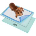 thumbnail image 1 of Bandeja Skywin para orinar para perros, 76 x 58 cm, antiderrames, paquete de 2, 1 of 6