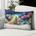 thumbnail image 2 of Merry Christmas and Happy New Year Santa Boston Terrier Holiday Xmas Winter 2025 Pillowcase Double Sided Gentleman Dog Lover Gifts Pillow Case Covers - 00024, 2 of 3