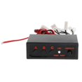 thumbnail image 3 of 12V 6-Mode LED Strobe Controller Box Emergency Flasher for Car Motorcycle, 3 of 5