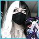 thumbnail image 4 of VISUASHOW Block-lentillas de colores para Cosplay, lentes de contacto para miopía, 2 piezas, para Halloween,-1,00 a-8,00, 4 of 4
