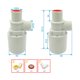 thumbnail image 5 of Válvula de control de nivel de agua automática de 3/4 pulgadas, válvula de bola flotante de plástico para tanques de agua, torres, piscinas, 5 of 5