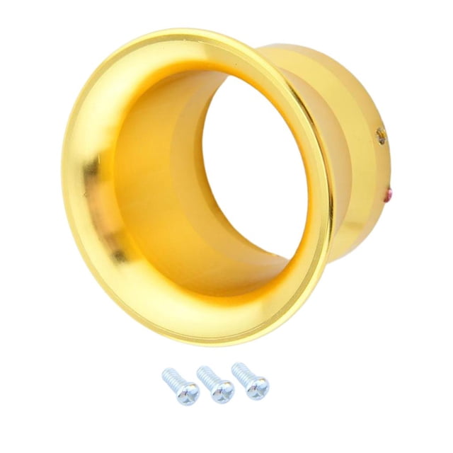 Almencla 1 Piece 2" Stack Funnel Fit for PWK24 PWK30 Carburetor Intake 50mm - Yellow
