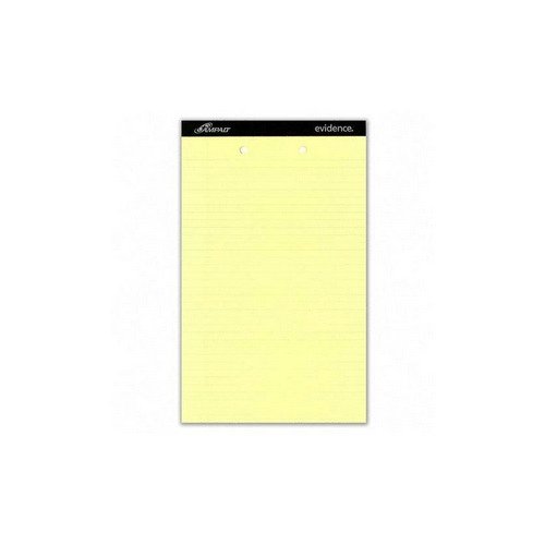 Ampad Evidence Legal Ruled Pads Legal/2HP, 50 Sheets/Pad, 81/2"x113/4