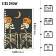 thumbnail image 2 of FORMRS 1-Subject Spiral Notebook 8" x 5" College Ruled 60 Refillable Sheet, Halloween Skeletons, 2 of 7