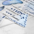 thumbnail image 4 of LHSHID Personalized Name Blanket Love Letter to My Daughter from Mom & Dad I Will Always Be There to Support You Soft Warm Bed Blanket Gift, 4 of 5