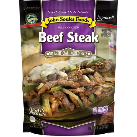 John Soules Foods Fresh Beef Steak Strips, 6oz