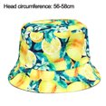 thumbnail image 2 of Sombrero de pescador de frutas Sombrero plegable, 2 of 5