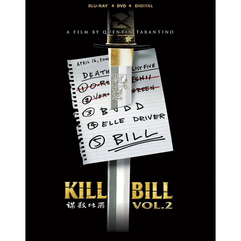 Kill Bill Vol. 2 (Blu-Ray + DVD + Digital Copy), Starring Uma