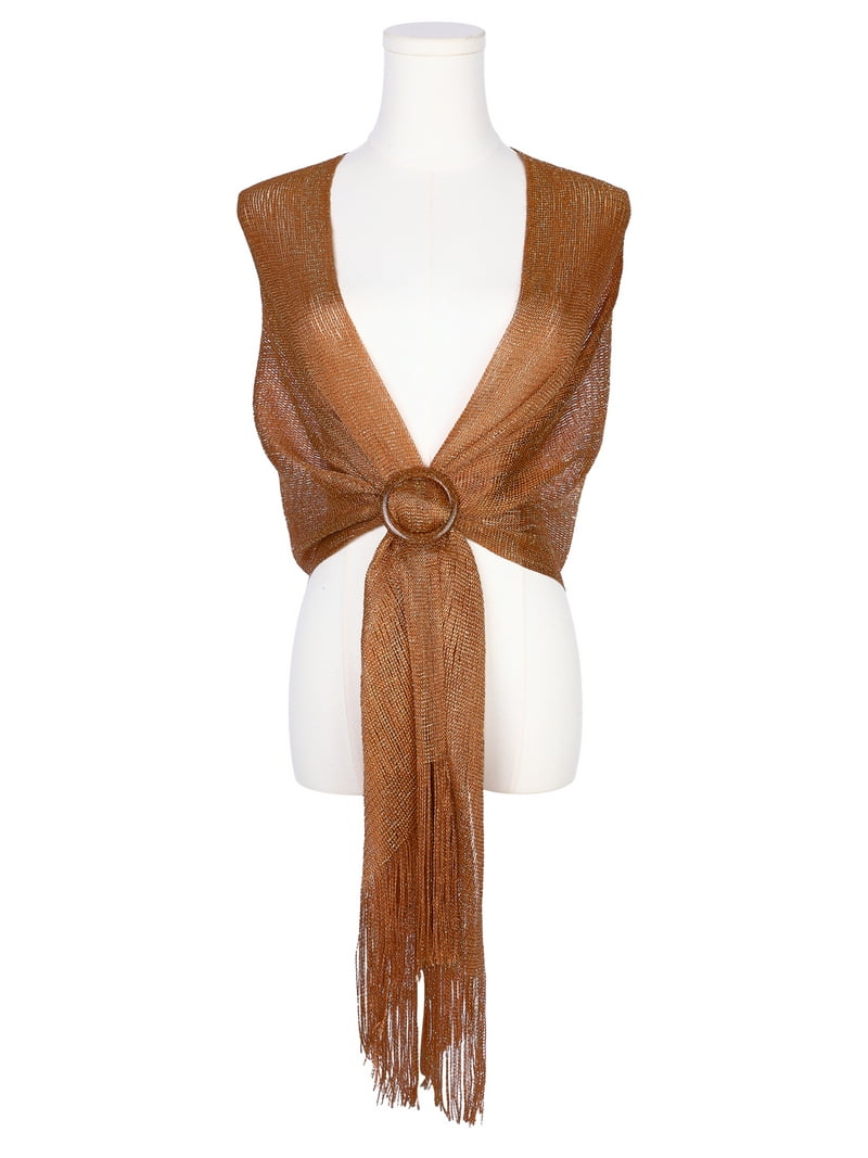 brown shawls for dresses Zita Drape Dress main image 1