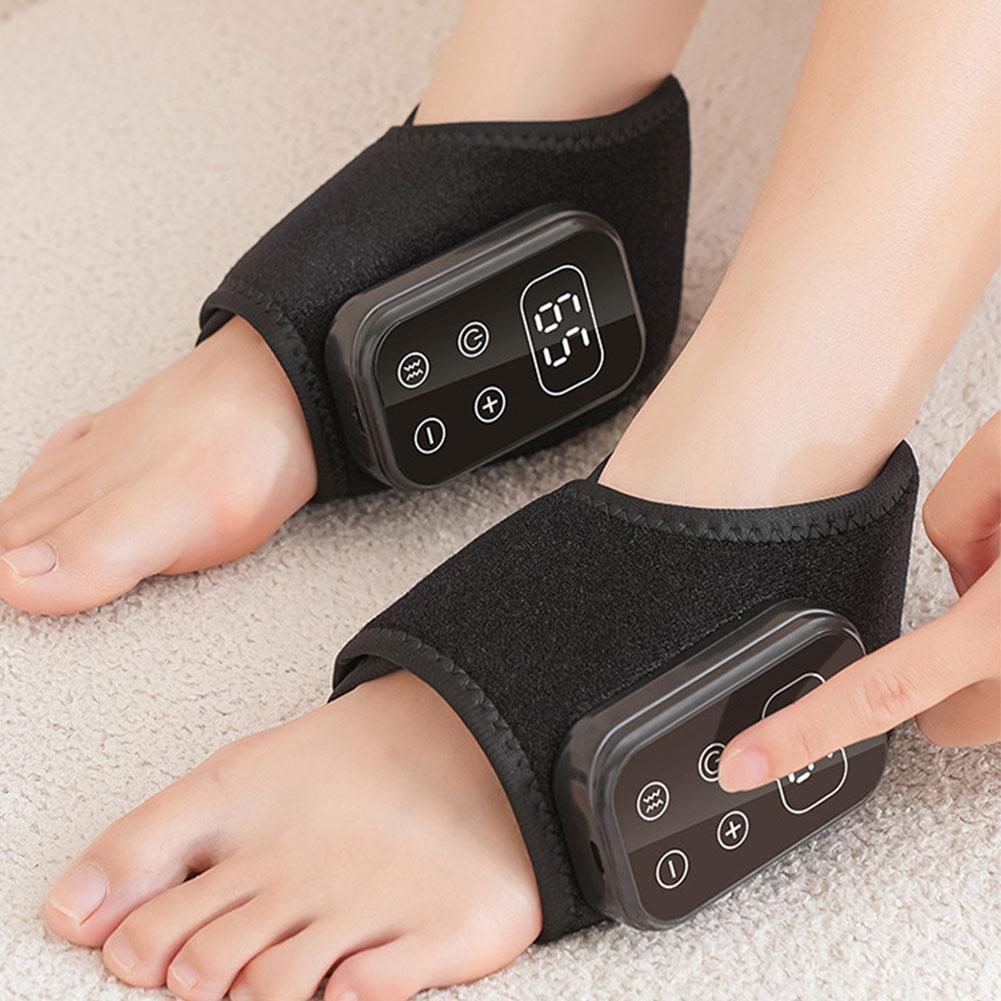 2026 Upgraded Foot Massager, Foot Renew Triple Method Massager with 5 Vibration Modes & 6 Heat Levels, Ankle Massager for Circulation & Pain Relief, for Neuropathy