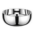 thumbnail image 2 of Lavabo de acero inoxidable, cuenco grande para mezclar, lavabo, plato, recipiente redondo, cuenco para servir, cuenco de metal para muffins y adobos Diámetro 28cm, 2 of 8