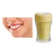 thumbnail image 5 of 200 piezas de palillos de dientes de doble cabeza, herramienta de limpieza de dientes, cepillo, palillo de dientes Amarillo Jinwen Palillos de dientes de doble cabeza, 5 of 8
