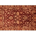 thumbnail image 1 of Ahgly Company Indoor Rectangle Abstract Orange Modern Area Rugs, 6' x 9', 1 of 4